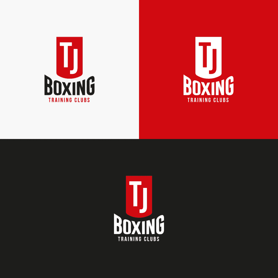 TJ Boxing logo design