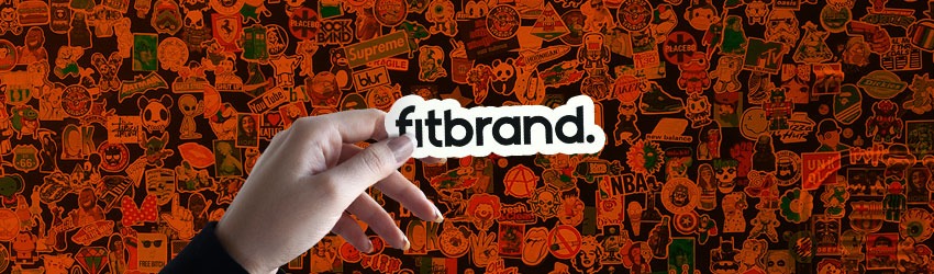 fitbrand sticker marketing